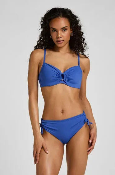 Hunkemöller Midi Bikini Bottom Luxe Blau