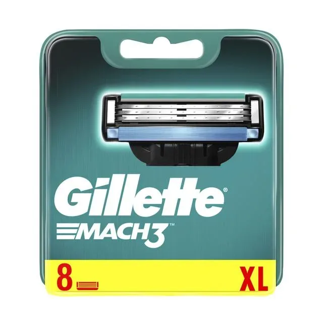 Gillette Mach3 Rasierklingen 8 Stück