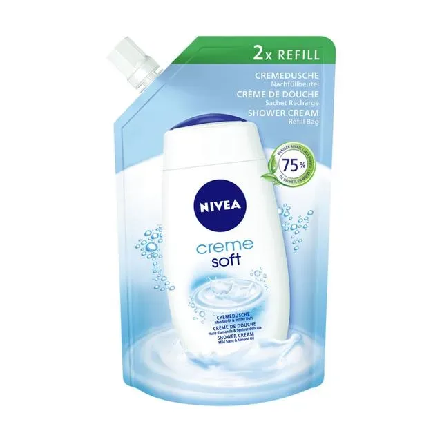 Nivea Creme Soft Pflegedusche Refill 500ml Damen
