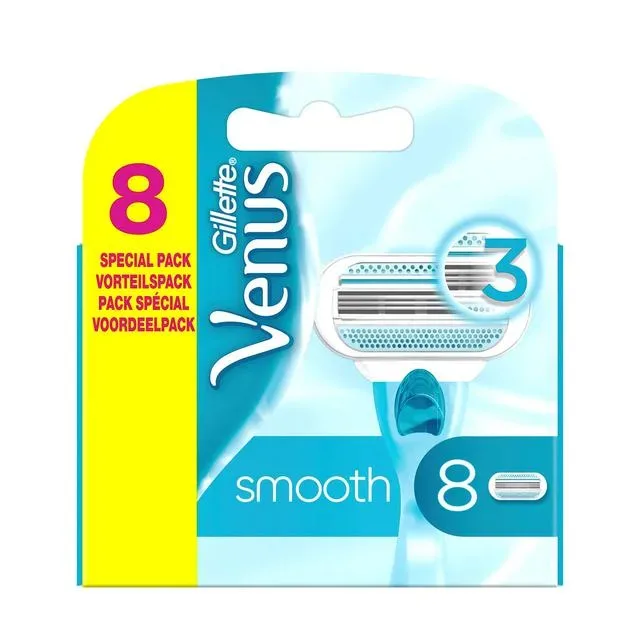 Gillette Venus Smooth Rasierklingen 8 Stück