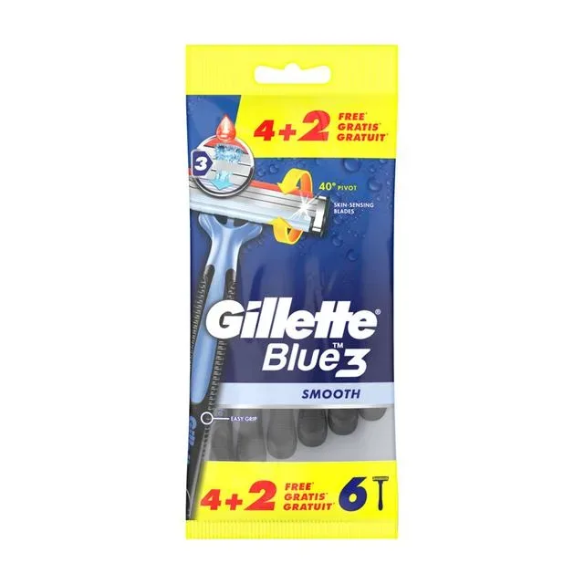 Gillette Blue 3 Einwegrasierer 6 Stück
