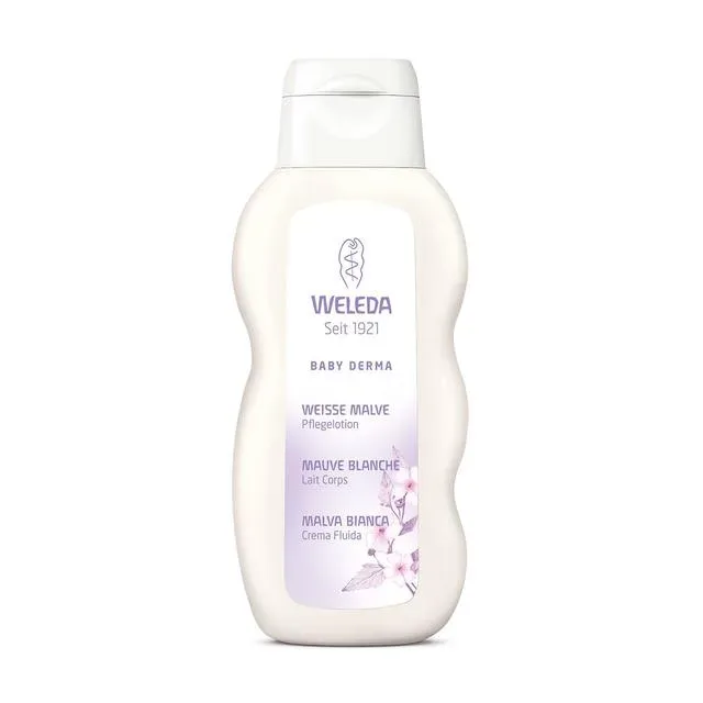 Weleda Weisse Malve Baby Derma Pflegelotion 200ml