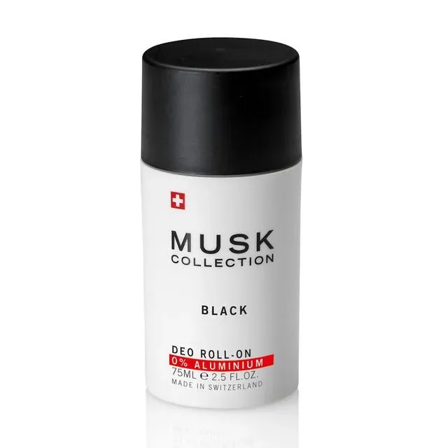Musk Collection Black Deo Roll-On 75ml Damen
