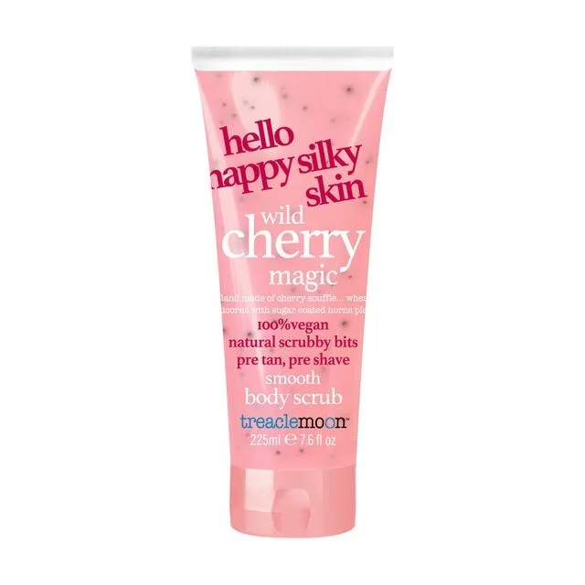 treaclemoon body scrub wild cherry