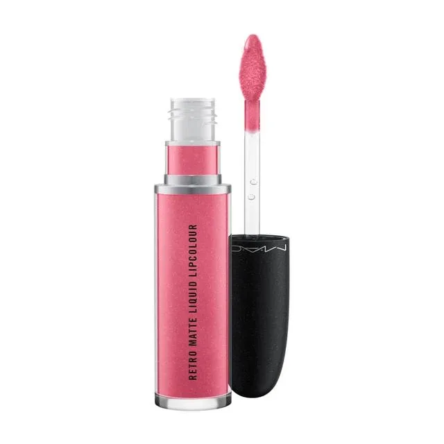 MAC Retro Matte Liquid Lipcolour Metallic Lippenstifte 5 ml Metallic Rose