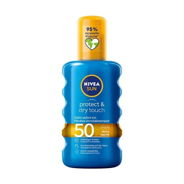 Nivea Protect & Dry Touch Sonnenspray LSF 50