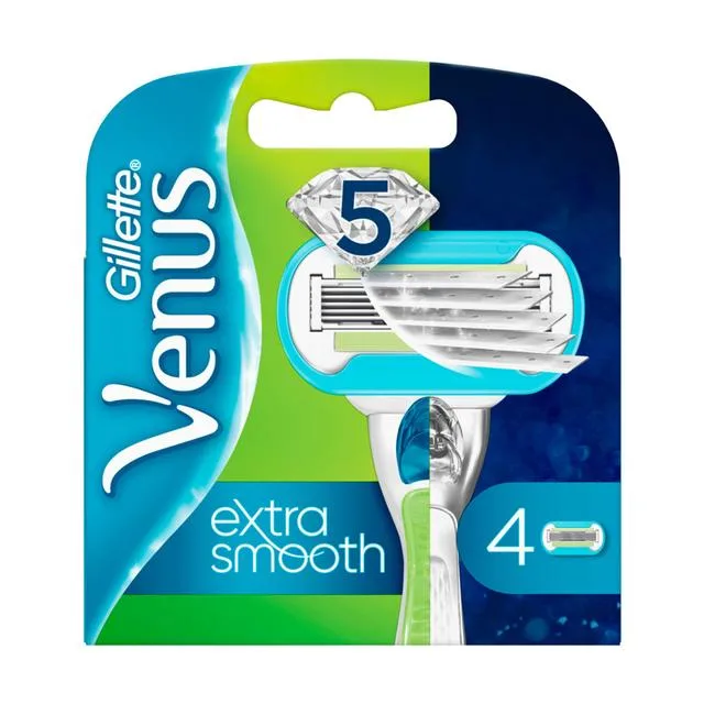 Gillette Venus Extra Smooth Rasierklingen 4 Stück