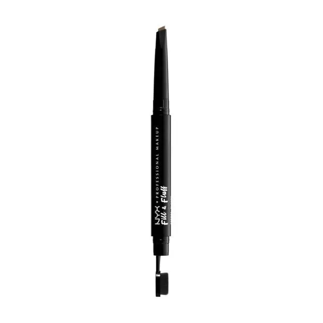 NYX Professional Makeup Fill & Fluff Eyebrow Pomade Pencil 08 Black, 0.2g