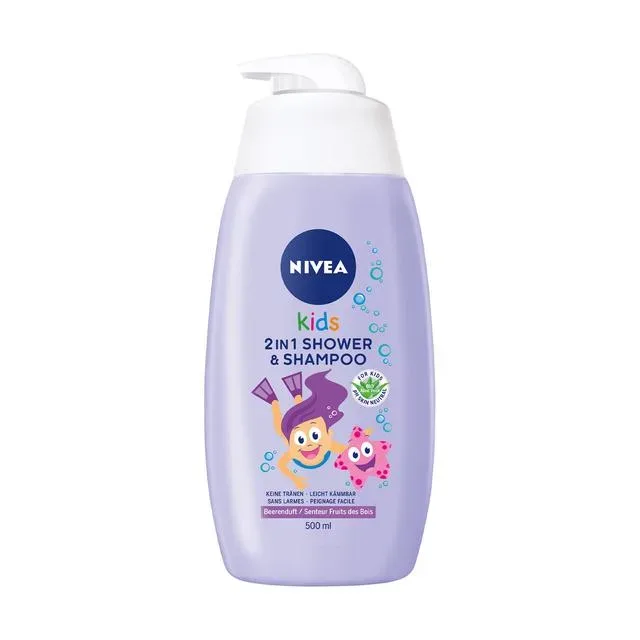 Nivea Kids 2in1 Shower & Shampoo Boy 500ml Kinder