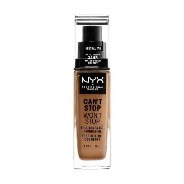 NYX Professional Makeup Can't Stop Won't Stop 24-Hour Foundation 1ST