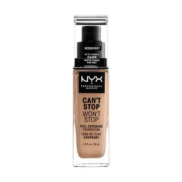 NYX Professional Makeup Can't Stop Won't Stop 24-Hour Foundation 1ST