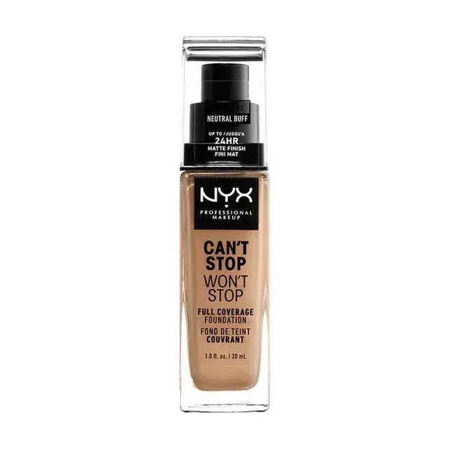 NYX Professional Makeup Can't Stop Won't Stop 24-Hour Foundation 1ST