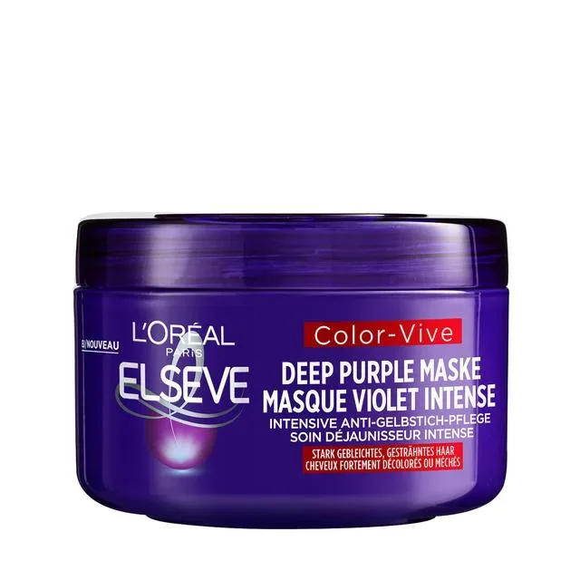 Elsève Elseve Color-Vive Deep Purple Mask