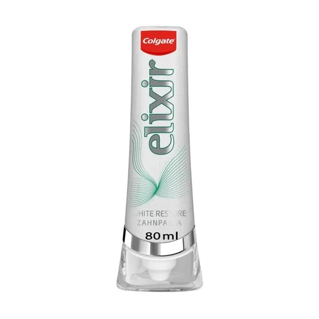 Colgate Elixir White Restore Zahnpasta zur Bekämpfung von Verfärbungen