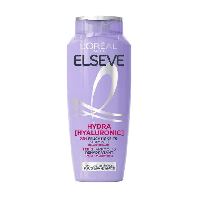 L'Oréal Paris - Hydra Hyaluronic 72H Feuchtigkeits-Shampoo, Els Hyalu Sh B250 370, 250 ml
