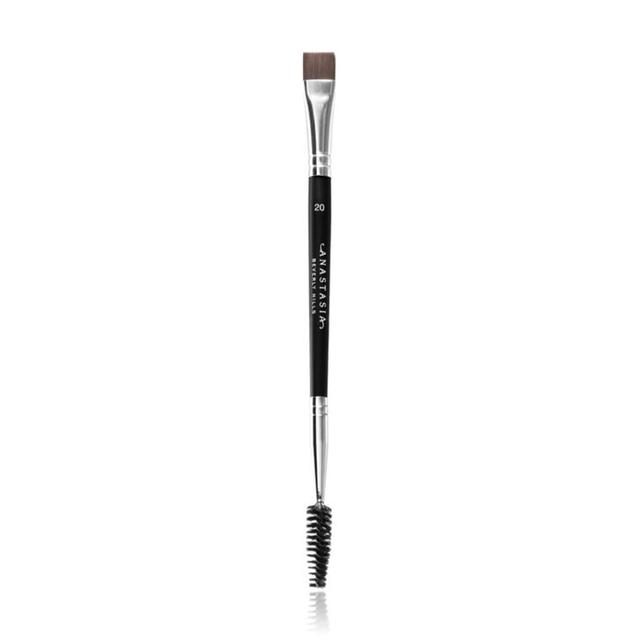 Anastasia Beverly Hills Brush(#20)-Duo Brow/Eye Liner Straight Cut/Spooley Lidschattenpinsel 1 ct