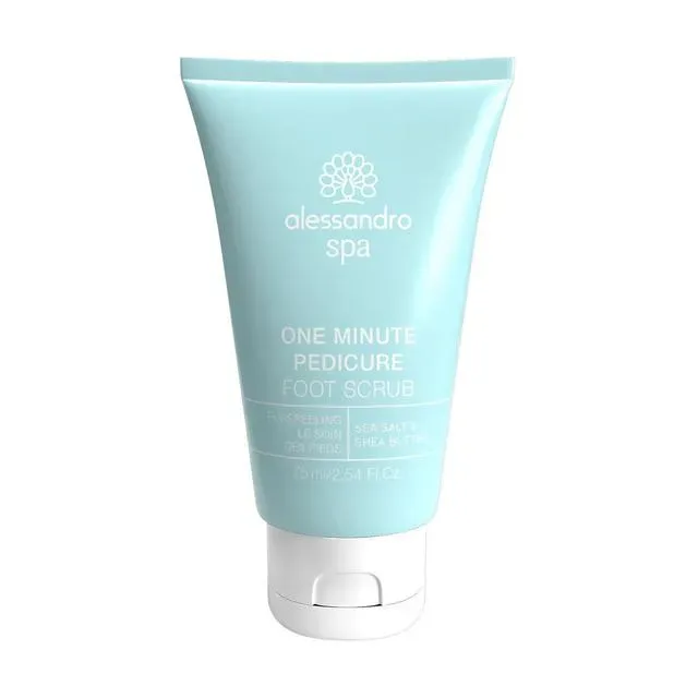 Alessandro Spa 1 Minute Pedicure Peeling Fußpflegezubehör 75 ml