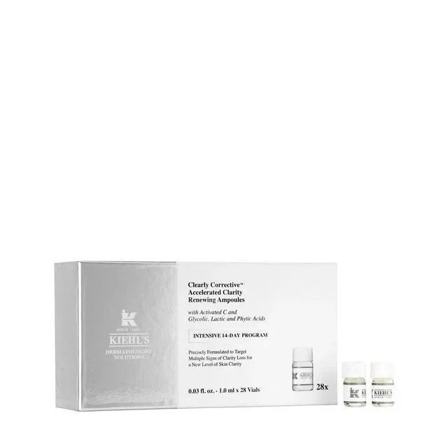 KIEHL'S Clearly Corrective Renewing Ampoules 28ml Herren