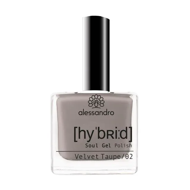 Alessandro Hybrid Nagellack 8 ml Velvet Taupe