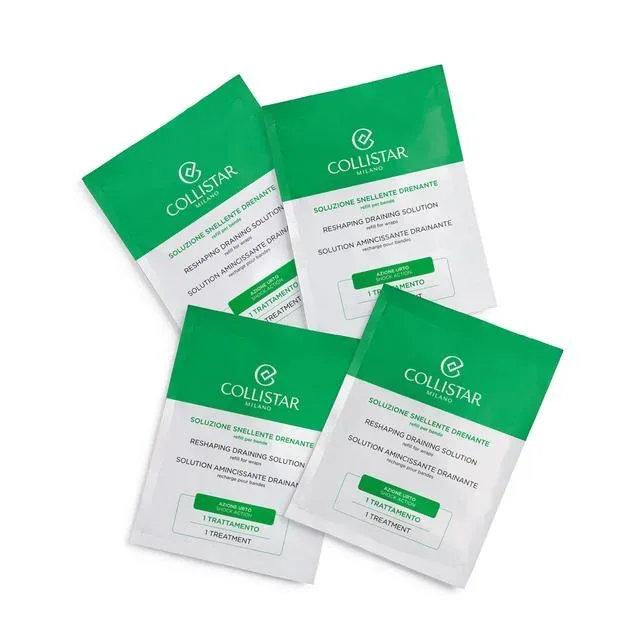 Collistar Reshaping Draining Wraps 4 x 100ml Refill