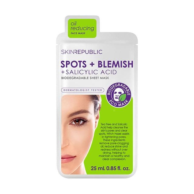 SKINREPUBLIC Spots + Blemish Face Mask