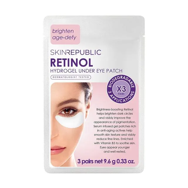 SKINREPUBLIC Retinol Hydra Eye Patch 3 Stück