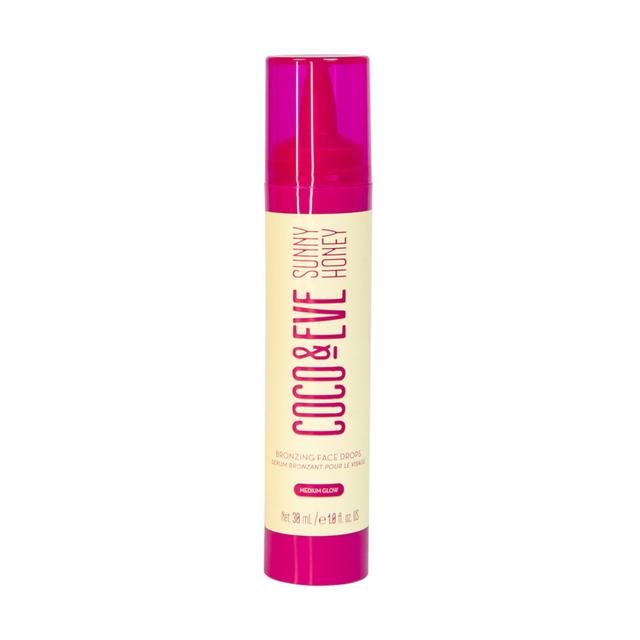 COCO & EVE Sunny Honey Bronzing Face Drops Medium Glow