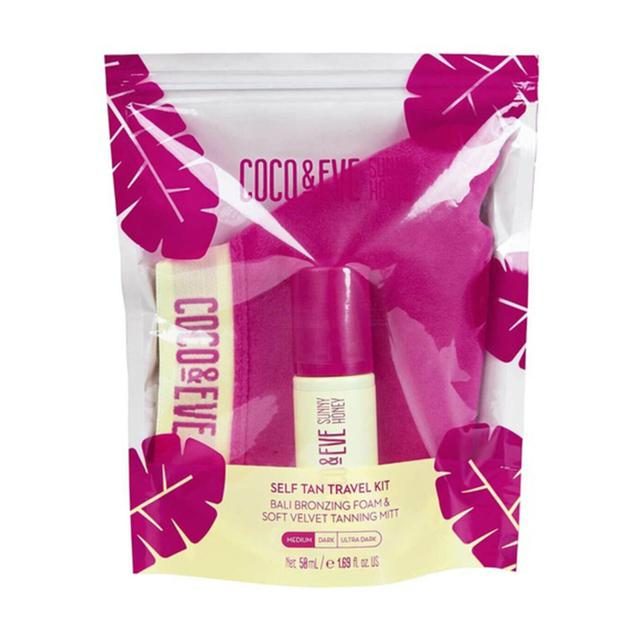 COCO & EVE Sunny Honey Self Tan Travel Kit Medium