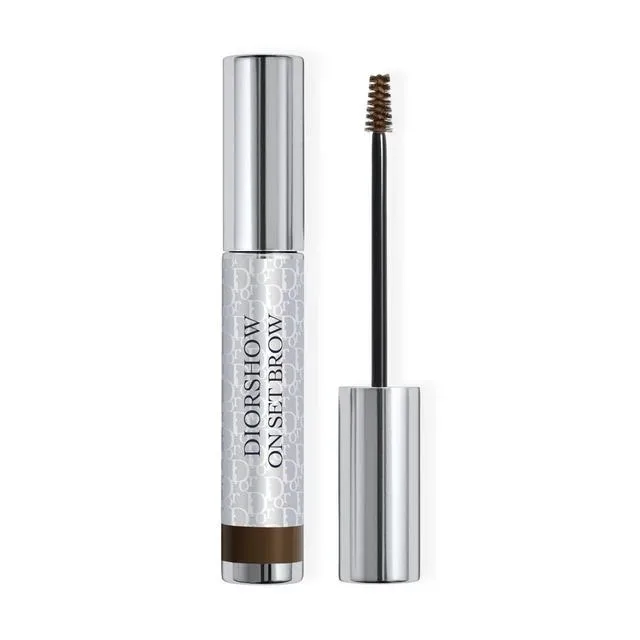 Dior - show On Set Brow Augenbrauenmascara – Farbfixierend – 24H Pflegewirkung – 90% Inhaltsstoffe Natürlichen Ursprungs, 5 ml,  Dark Brown