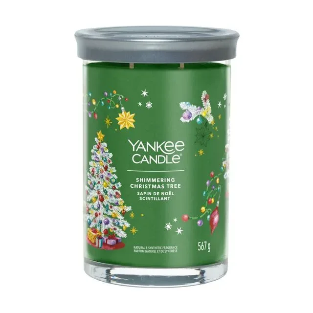 YANKEE CANDLE Shimmering Christmas Tree Duftkerze