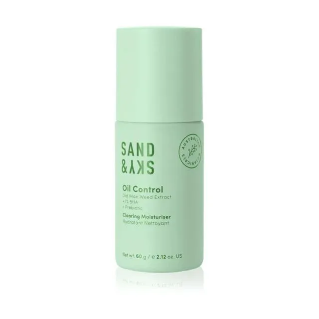 Sand & Sky Oil control Clearing Moisturiser Gesichtscreme 60 g
