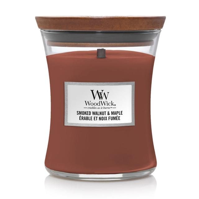 WoodWick Smoked Walnut & Maple Duftkerze