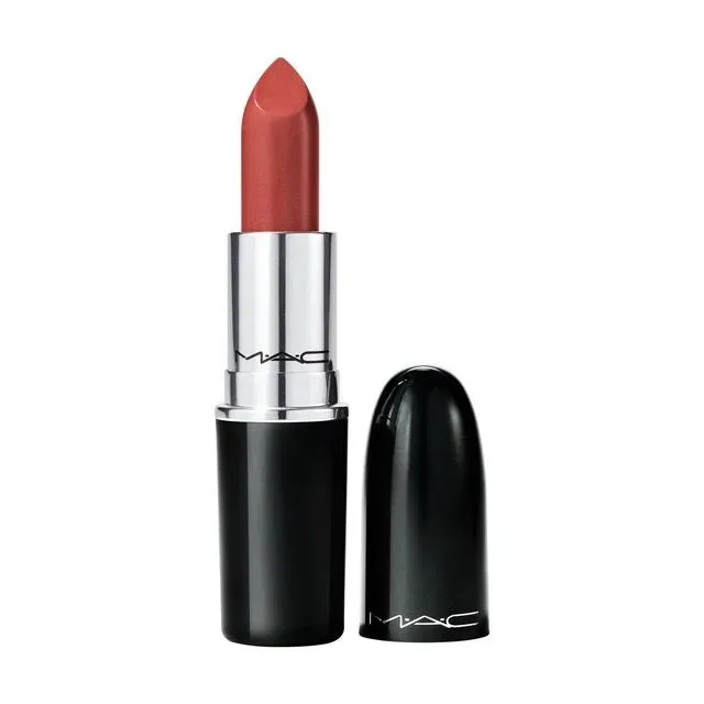 MAC Cosmetics - Lipstick Lustreglass, 3 g, Work Crush