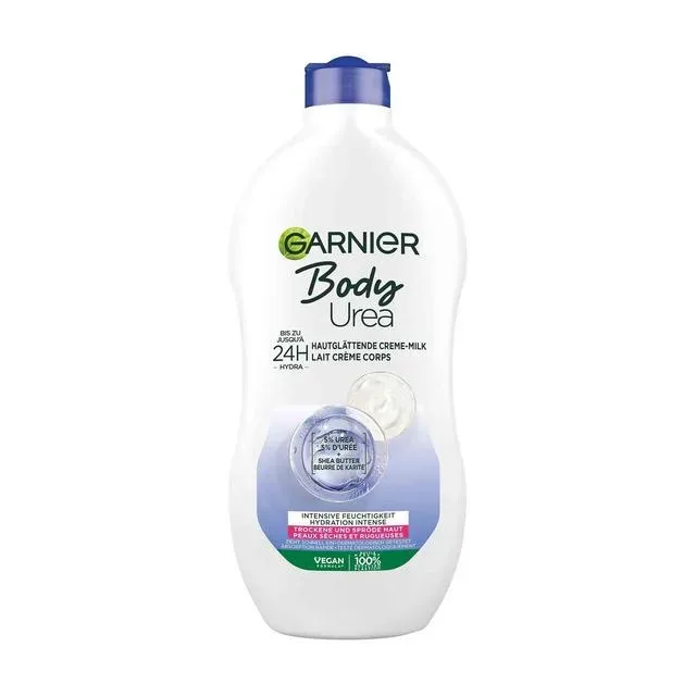 Garnier - Body Urea 24H Hautglättende Creme-Milk, 400 ml