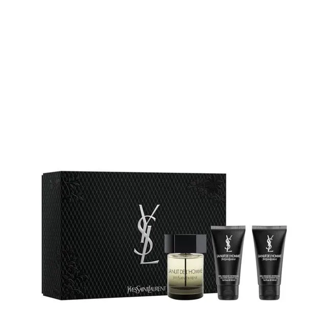 Yves Saint Laurent La Nuit de l'Homme Sets mit Düften 3ST Herren