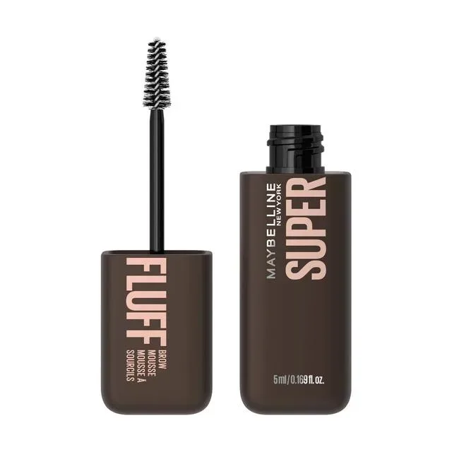 Maybelline - Superfluff Augenbrauen-Mousse, 5 ml,  black brown