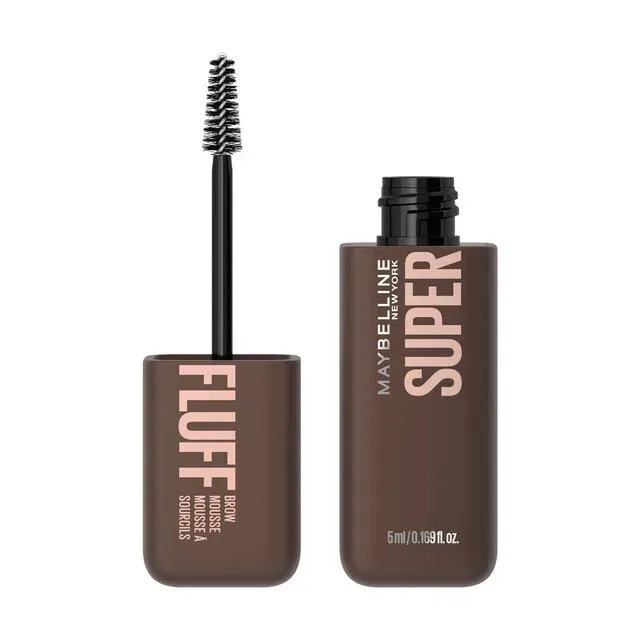 Maybelline - Superfluff Augenbrauen-Mousse, 5 ml,  deep brown