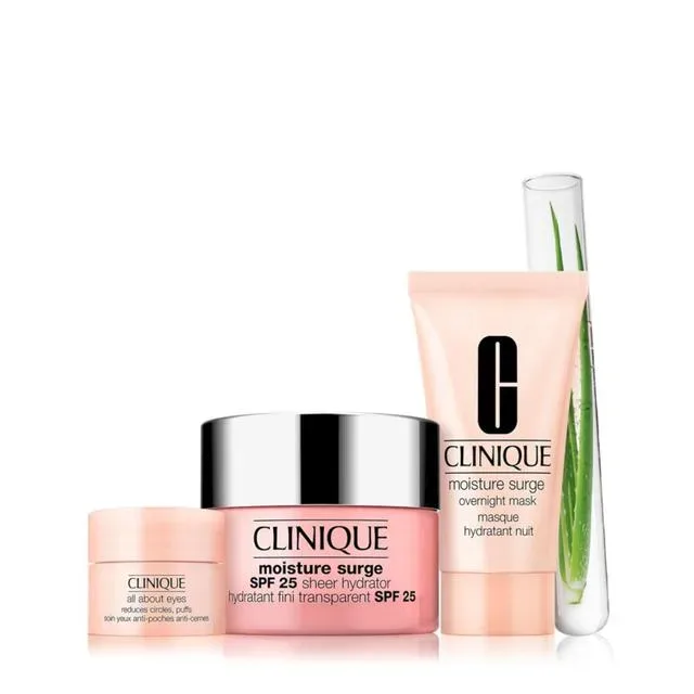 Clinique Moisture Surge™ Hydration and Glow B Pflegeset