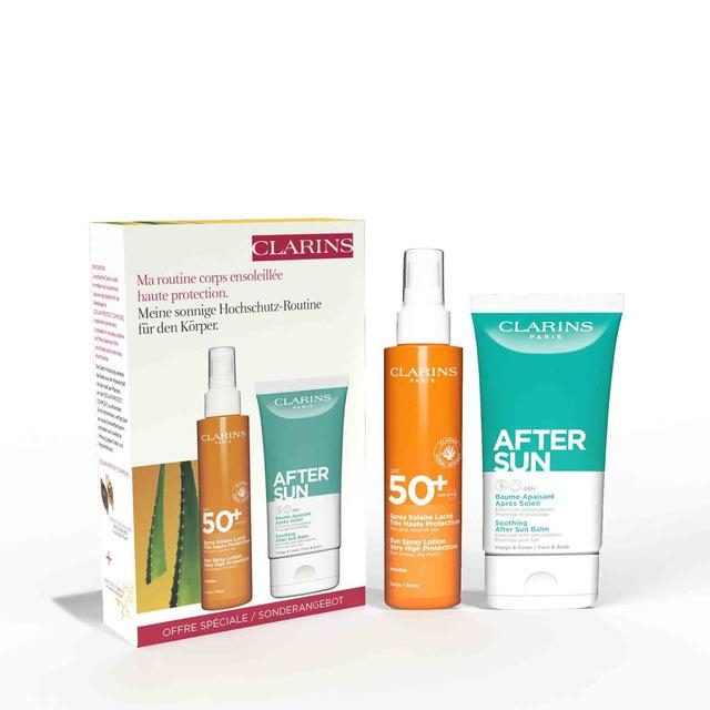 Clarins - Meine sonnige Hochschut-Routine für das Gesicht., Duo Pack Sun, Set
