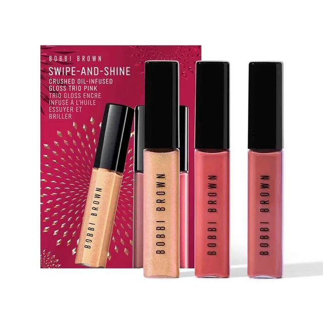 Bobbi Brown Swipe-and-Shine Trio Pink Make-up Set