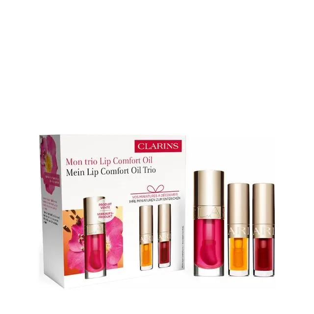Clarins My Trio Lip Comfort Oil Make-up Set 3ST
