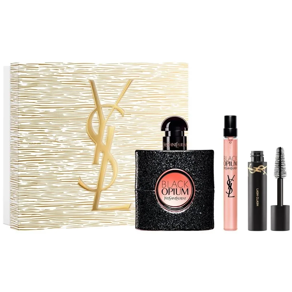 Yves Saint Laurent Black Opium Set mit Düften 3ST Damen