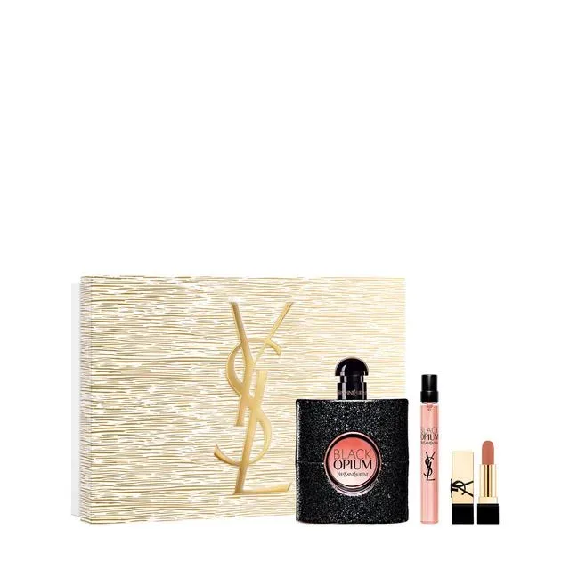 Yves Saint Laurent Black Opium Set mit Düften 3ST Damen