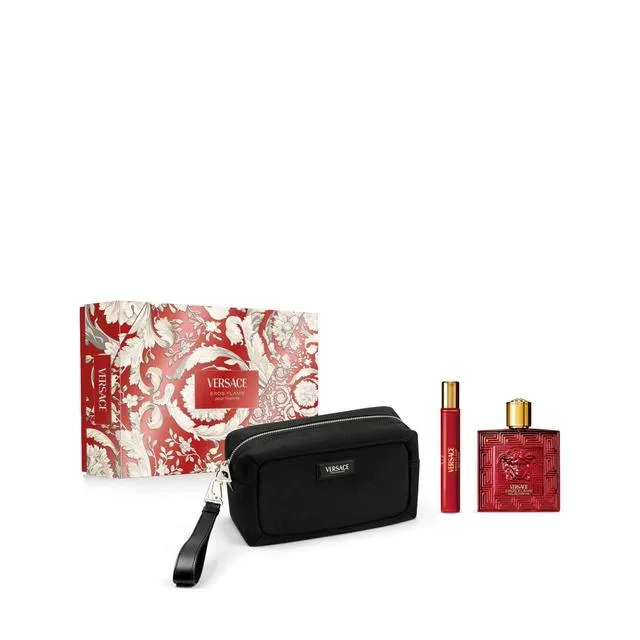 Versace Eros Flame Set mit Düften 3ST Herren