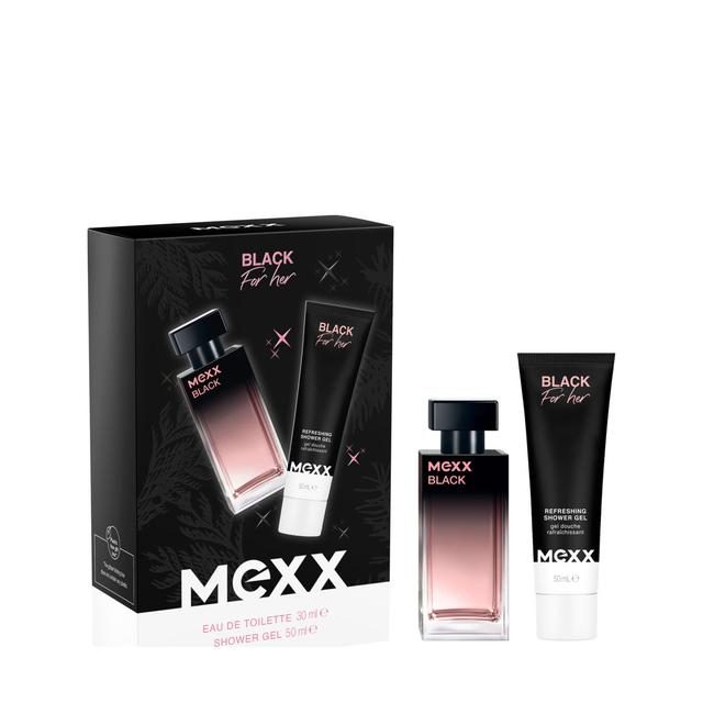 MEXX - Black For Her Eau de Toilette Geschenkset, set
