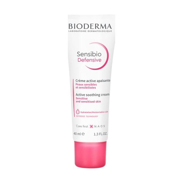 BIODERMA - Sensibio Défensive Beruhigende und feuchtigkeitsspendende Aktivcreme, Sensibio Defensive, 40 ml