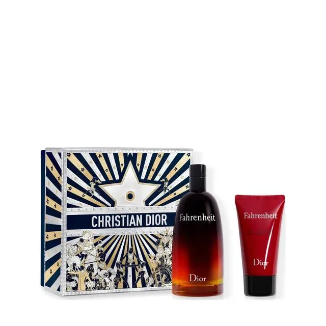 DIOR Fahrenheit Set – Limitierte Edition Eau de Toilette und Duschgel 2ST Herren