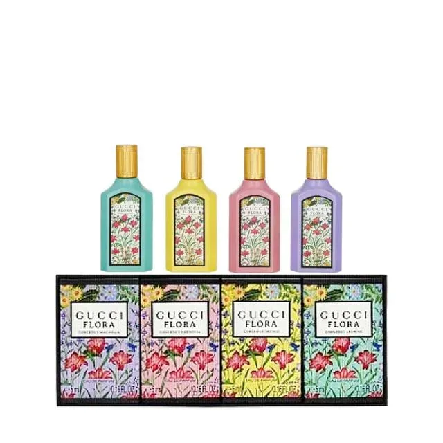 Gucci Flora Miniatur Set mit Düften 4ST Damen