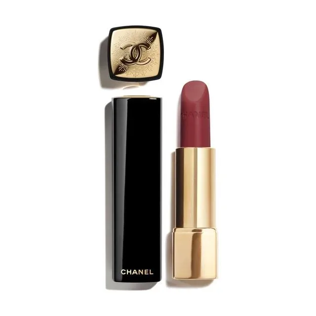 CHANEL - Leuchtend Matter Lippenstift, Rouge Allure Velvet, 3.5 g, ROUGE VIE