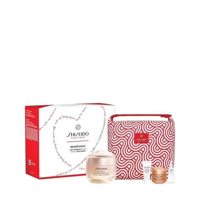 Shiseido Benefiance Anti-Falten-Routine Pflegeset